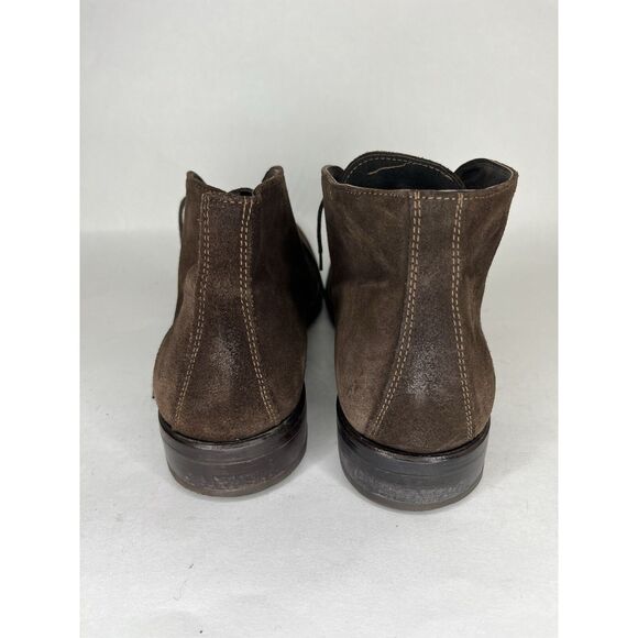 Tomax Brown Suede Leather Lace Up Ankle Chukka Boots Men Sz 10M US/43-44EU main image 9